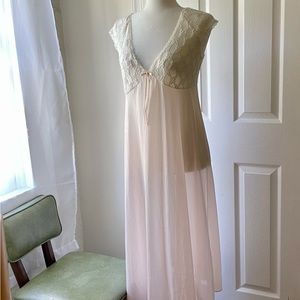 Vintage Adonna Intimates pink night dress
